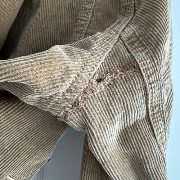 NSF "Rusty" Crop Hooded Corduroy Jacket in "Copper", size Small - Picture 8 of 16